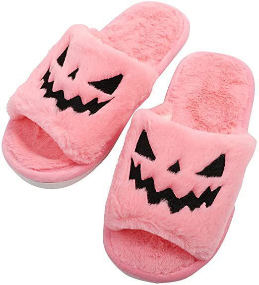 Halloween Pompoen Pantoffels